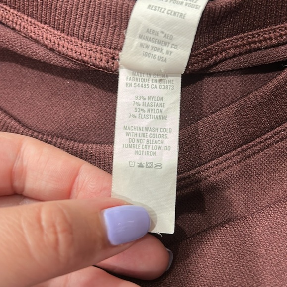 aerie crop XL sport top - Picture 3 of 4